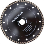 Disco Diamantado Thompson Turbo Seco / Refrigerado 180Mm X 22,23Mm - 7'' - 867