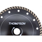 Disco Diamantado Thompson Turbo Seco / Refrigerado 180Mm X 22,23Mm - 7'' - 867