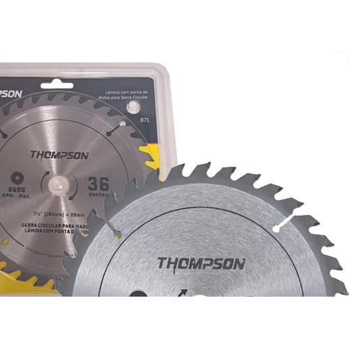 Serra Circular Widea Thompson 7.1/4''X 36 Dentes X 20Mm