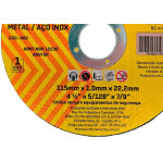 Disco Aco Inox Thompson - 4.1/2''X5/128''X7/8'' - Fino 1,0Mm - Kit C/10 Pecas