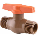 Registro Esfera Pvc Rosca Externa Higiban 3/4'' - Kit C/10 Pecas