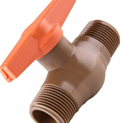 Registro Esfera Pvc Rosca Externa Higiban 3/4'' - Kit C/10 Pecas