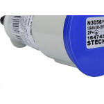Acoplamento Industrial Femea Steck Newkon 2 Polos+Terra 200V. A 250V. 16A. Azul N3056