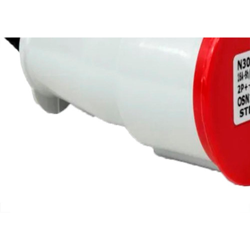Acoplamento Industrial Femea Steck Newkon 2 Polos+Terra 380V. A 440V. 16A. Vermelho N3059