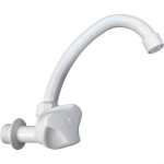Torneira Bica Movel Pia Parede Abs Herc Branca - 2750