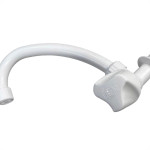 Torneira Bica Movel Pia Parede Abs Herc Branca - 2750