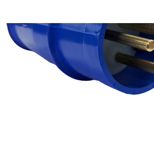 Acoplamento Industrial Macho Steck Newkon 2 Polos+Terra 200V. A 250V. 32A. Azul N3276