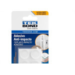 Anti Impacto Adesivo Tekbond Redondo 19Mm Com 8 Pecas