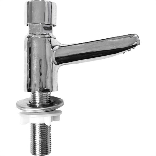 Torneira Automatica Lavatorio Metal Mesa Metrox Cromada 1003