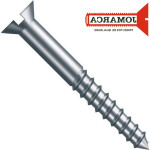 Parafuso Madeira Chata Reta Jomarca 6,1 X 90Mm