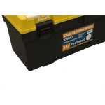 Caixa De Ferramentas Plastica Metasul 19,5'' Amarela/Preta Cargo Com Bandeja