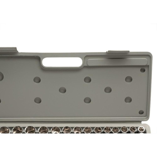 Kit Jogo Soquete Eda 1/2'' Com Catraca 24 Pecas - 2Gd