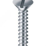 Parafuso Auto Atarraxante Chata Fenda Jomarca 4,8 X 45Mm - Kit C/2 Centos