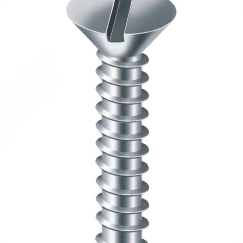 Parafuso Auto Atarraxante Chata Fenda Jomarca 4,8 X 45Mm - Kit C/2 Centos