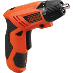 Parafusadeira Black+Decker A Bateria 4,8V - Carregador Bivolt Com 16 Acessorios - Kc4815B