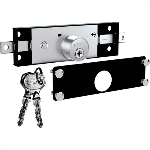Fechadura Stam Para Porta De Aco Enrolar Tetra 1201