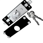 Fechadura Stam Para Porta De Aco Enrolar Tetra 1201
