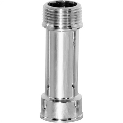 Extensao Latao Cromada Metais Rei 1/2'' Longa - Kit C/6 Pecas
