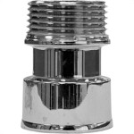 Extensao Latao Cromada Metais Rei 3/4'' Curta - Kit C/6 Pecas