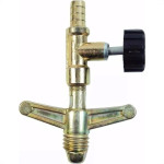 Registro Para Gas Wolfer Max Rosca Grossa Glp-(P13) - 8073