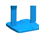 Espacador De Piso Cortag Nivelador Slim 1,0Mm Com 100 Pecas