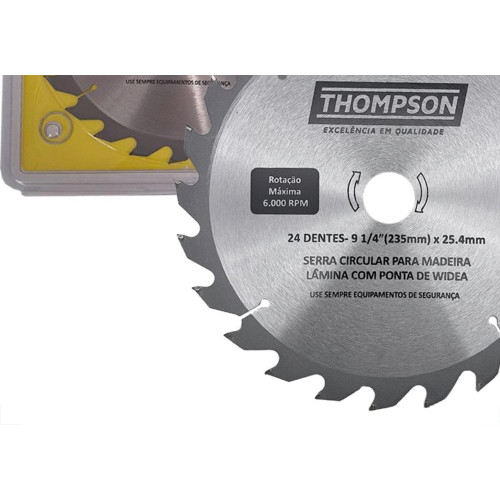 Serra Circular Widea Thompson 9.1/4''X 24 Dentes X 25Mm