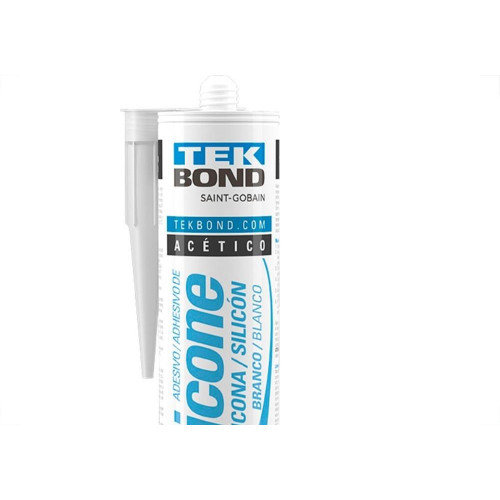 Silicone Acetico Tekbond 280Gr. Branco