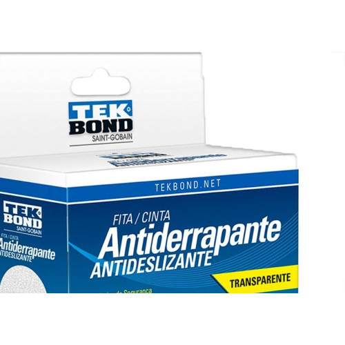 Fita Antiderrapante Tekbond Transparente 50Mm X 5M