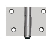 Dobradica Lapela Serralheiro Soprano - 3.1/2'' X 3'' - Kit C/12 Pecas