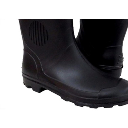 Bota Galocha Pega Forte Preta 323 No.41 Com Meia