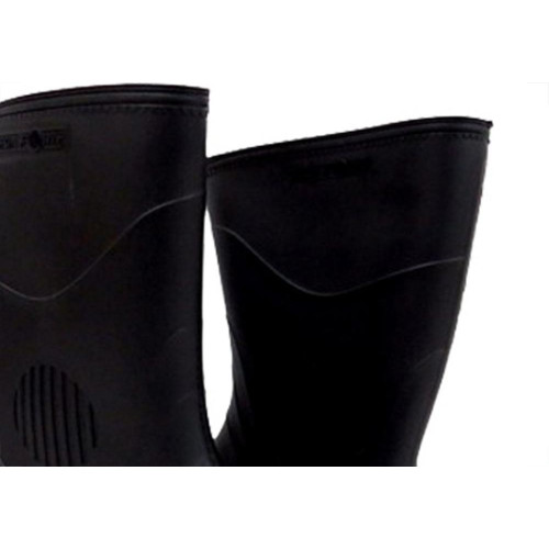 Bota Galocha Pega Forte Preta 323 No.41 Com Meia