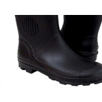 Bota Galocha Pega Forte Preta 323 No.39 Com Meia