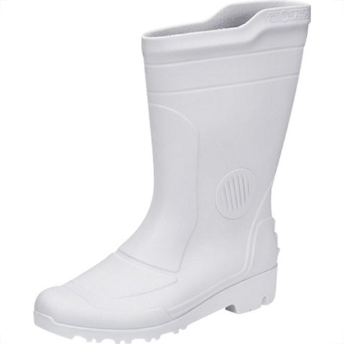 Bota Galocha Pega Forte Branca 324 No.40 Com Meia