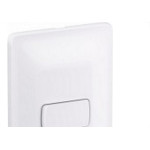 Conjunto Pial Zeffia Modulo Com Placa 1 Bipolar 680118