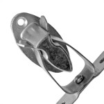 Fixador Porta Alianca Piso 86151/3 Zincado - Kit C/10 Pecas