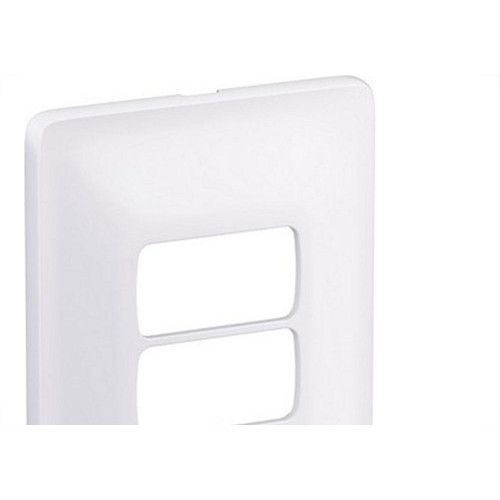 Placa Conjunto Modular Zeffia 4X2 - 3 Modulos Separados Horizontal 0183