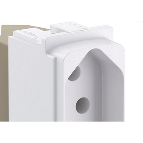 Modulo Pial Zeffia 1 Tomada 10A. Branco - 680160