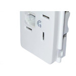 Modulo Pial Zeffia Tomada Telebras + Rj11 Branco - 680155