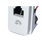 Modulo Pial Zeffia Tomada Rj-11 Branco - 680156