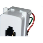 Modulo Pial Zeffia Tomada Rj-11 Branco - 680156