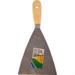 Espatula Melfi Aco Cabo Madeira 10Cm - 10215 - Kit C/12 Pecas