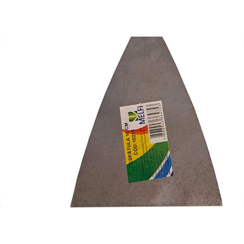 Espatula Melfi Aco Cabo Madeira 10Cm - 10215 - Kit C/12 Pecas
