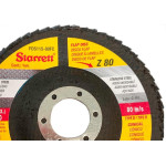 Disco Flap Starrett 4.1/2'' X 7/8''- Grao 80