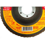 Disco Flap Starrett 4.1/2'' X 7/8''- Grao 60