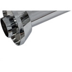 Tubo Ligacao Dacunha Cromado Abs 20Cm