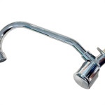 Torneira Bica Movel Pia Parede Metal Unifix - C-40 Styllo - 1156 Cromada