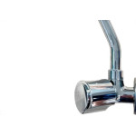 Torneira Bica Movel Pia Parede Metal Unifix - C-40 Styllo - 1156 Cromada