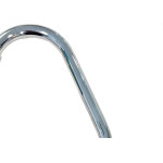 Torneira Bica Movel Pia Parede Metal Unifix - C-40 Styllo - 1156 Cromada