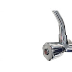 Torneira Bica Movel Pia Parede Metal Unifix - C-50 Styllo - 1/4 Volta - 1156 Cromada
