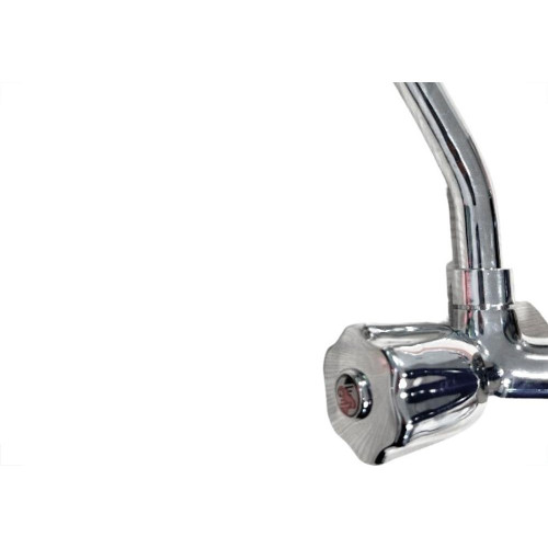 Torneira Bica Movel Pia Parede Metal Unifix - C-50 Styllo - 1/4 Volta - 1156 Cromada
